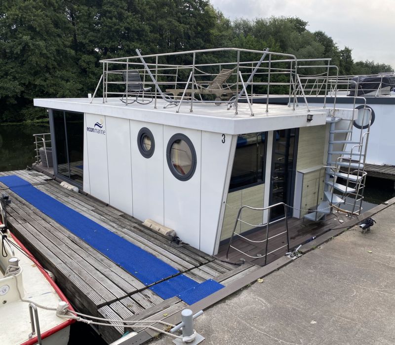 Übernachtung auf dem Fluss